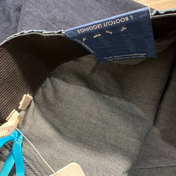 NWT Soft Surroundings Boot Cut Leggings- Large‎ - Picture 9 of 9